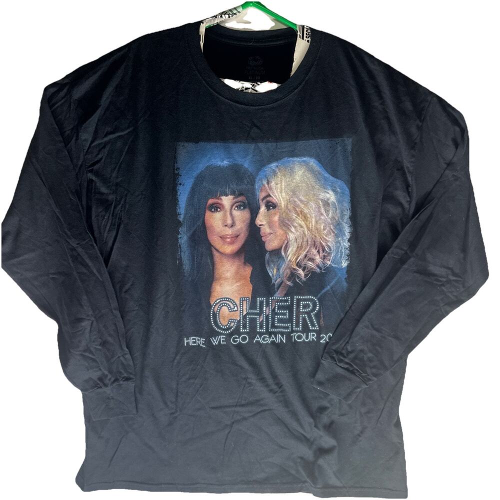 Cher "Here We Go Again" 2019 Tour Tee size XL